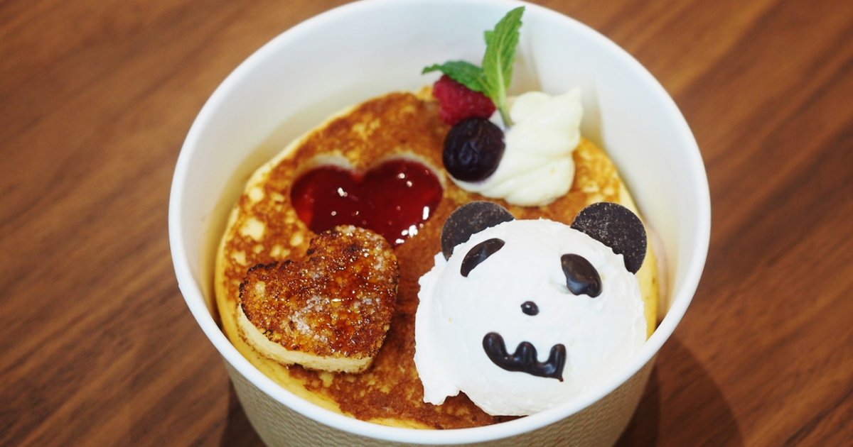 表参道の人気カフェが和歌山に 限定 パンダパンケーキ がかわいすぎる メシコレ