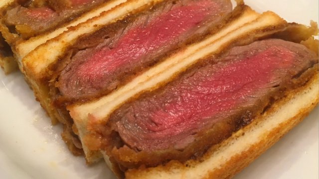 【キッチン さくらい】上野の人気洋食屋がつくる絶品ビーフカツサンド