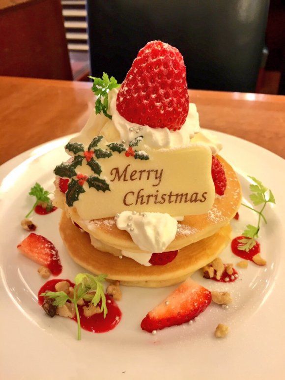 必見！素敵なクリスマスパンケーキのあるオススメカフェ6選！