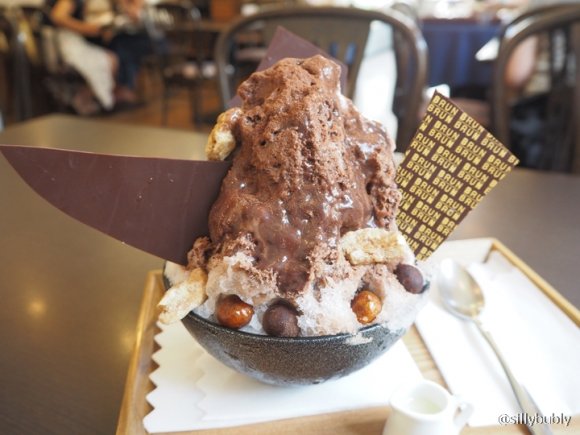 京都老舗チョコレート店の本気を感じる！大人のチョコレートかき氷