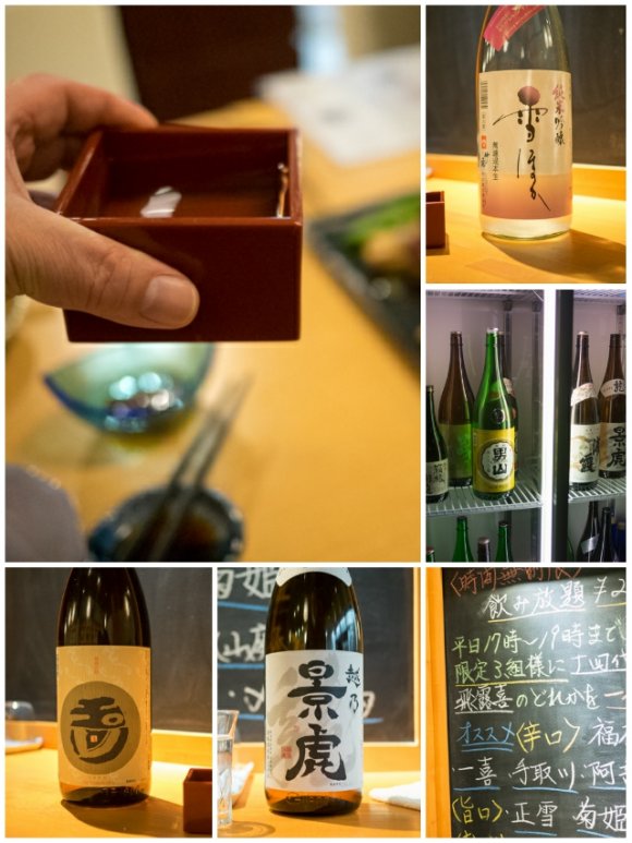 日本酒好き集合！3480円で10種の地酒飲み放題と9品のコース料理を