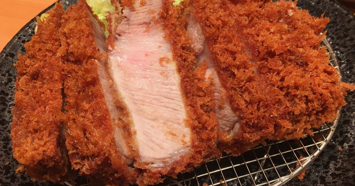 お塩で頂くジューシーな厚切りとんかつ！『とんかつ檍』銀座店が
