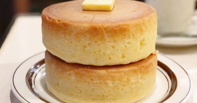 厚焼きホットケーキ イチゴ レトロ喫茶 食品サンプル